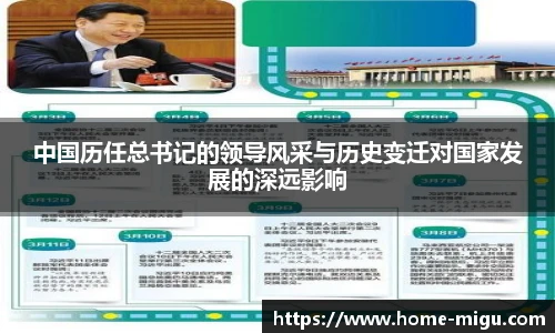 中国历任总书记的领导风采与历史变迁对国家发展的深远影响