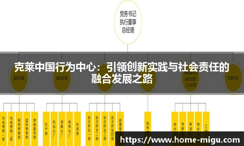 克莱中国行为中心：引领创新实践与社会责任的融合发展之路