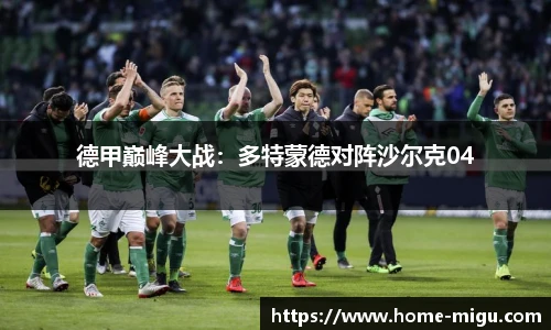 德甲巅峰大战：多特蒙德对阵沙尔克04